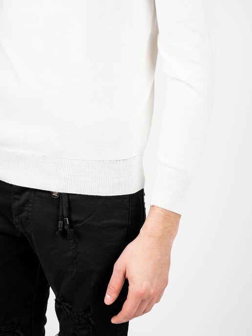 Xagon Man Pullover C-neck Herren cremig - Image 6