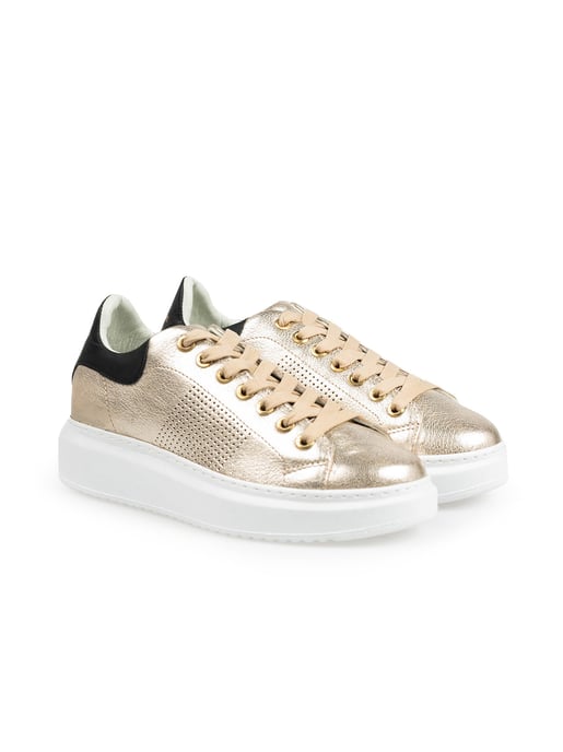 Baldinini Sneaker Woman's Gold - Image 2