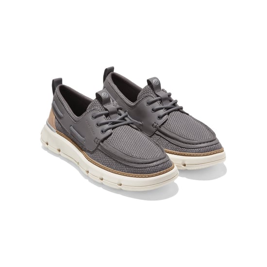 Cole Haan 4.ZeroGrand Regatta Nylon Herren Grau Bootsschuhe - Image 1