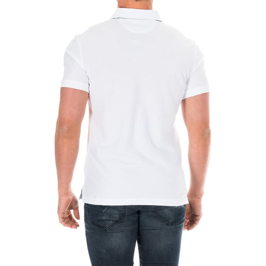 Men's short-sleeved polo shirt with lapel collar HM561798