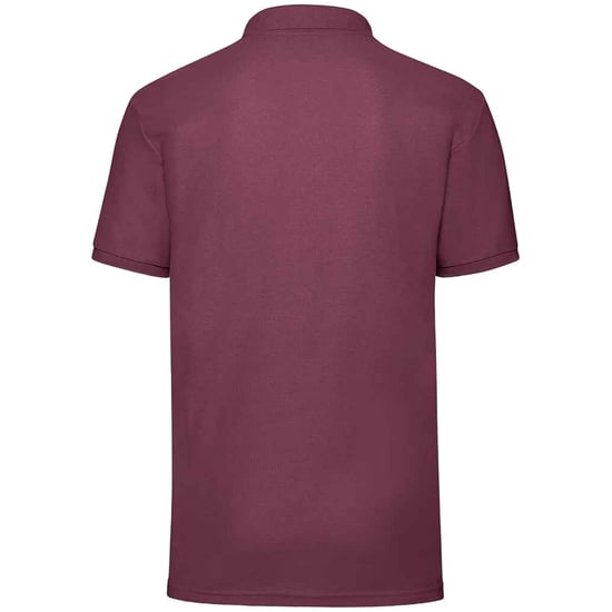 Fruit of the Loom - "65/35" Poloshirt für Herren (Burgunderrot) - Image 2