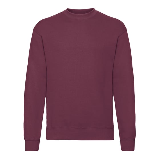 Fruit Of The Loom Herren Klassik Drop Schulter Sweatshirt (Burgunderrot) - Image 1