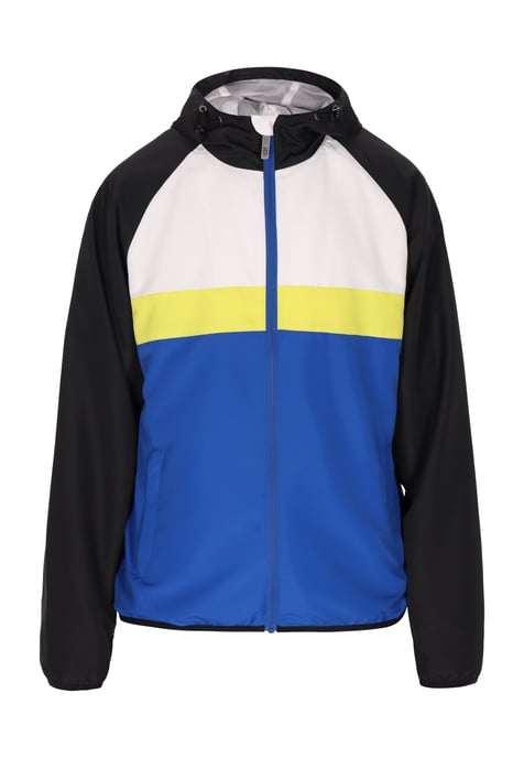 Mo Anorak Herren Königsblau Colorblock - Image 1