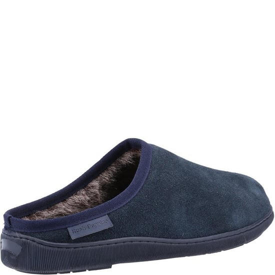 Hush Puppies Herren Ashton Wildleder Hausschuhe (Marine) - Image 2