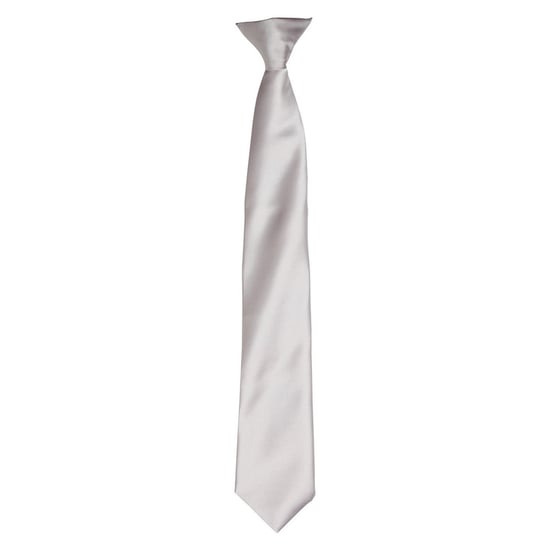 Premier - Krawatte für Herren/Damen Unisex (Silber) - Image 1