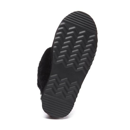EVER AU Australia Women Fantail Leather Slippers With Two Removable Straps