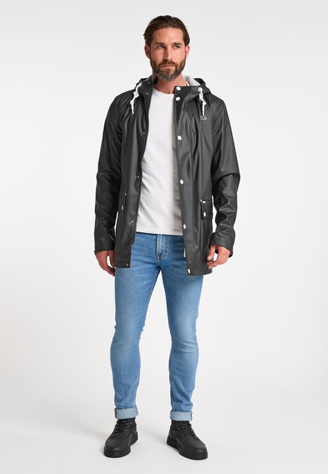 ICEBOUND Regenjacke Herren Schwarz - Image 4