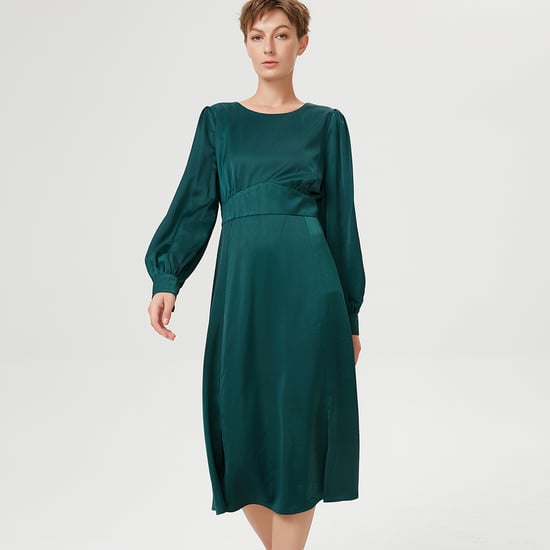 Angepasstes und ausgestelltes fließendes Blusenkleid - Image 2
