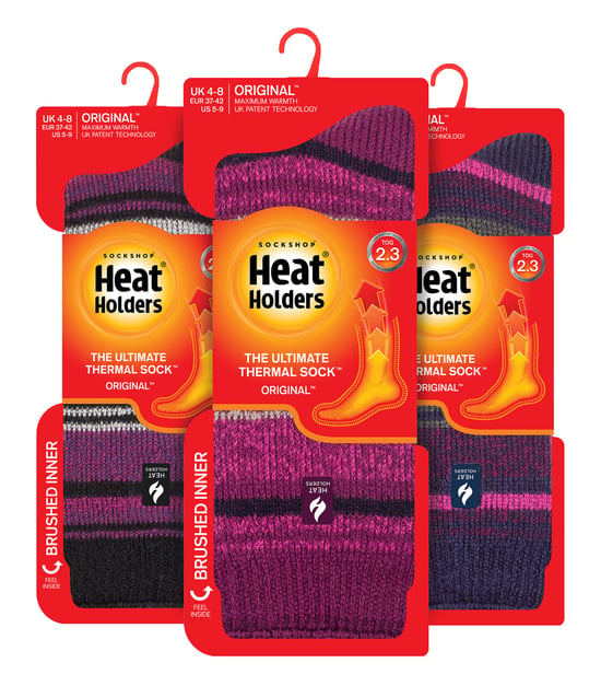 HEAT HOLDERS - 3er-Pack Multipack Damen Isolierte Thermo-Socken für den Winter - Palma - Image 2