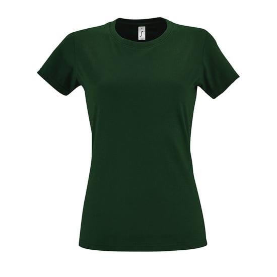 SOLS Imperial Damen T-Shirt, Kurzarm, Rundhalsausschnitt (Flaschengrün) - Image 1