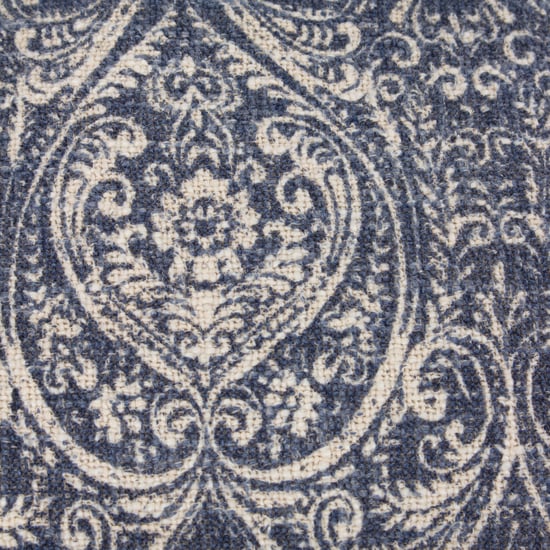 Paoletti Durelle Damask Fringed Cushion Cover