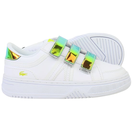 Lacoste L001 123 2 SUI Kinder Weiß Sneakers - Image 4