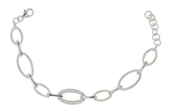 Orphelia Women's 925 Sterling Silver Bracelet - Silver ZA-1906