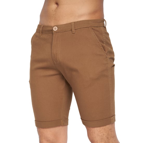Crosshatch - "Sinwood" Shorts für Herren (Zimt) - Image 6