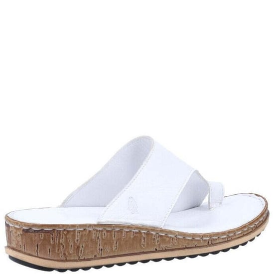 Hush Puppies - Damen Sandalen "Elissa", Wildleder (Weiß/Cremefarbe) - Image 2