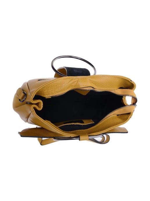 Roberta M SS22 RM 1627 Moutarde Cuir de vachette Sac - Image 3