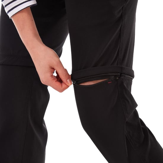 Craghoppers Womens/Ladies Kiwi Pro II Convertible Trousers (Schwarz) - Image 4