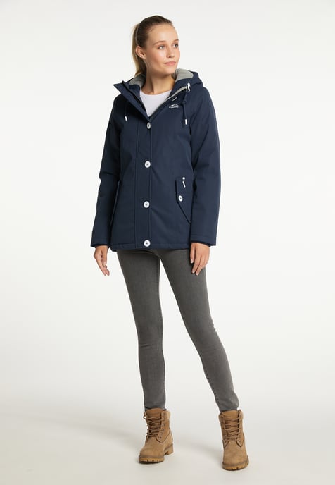 ICEBOUND Serie clima Iglu Winterjacke Damen Marine - Image 4