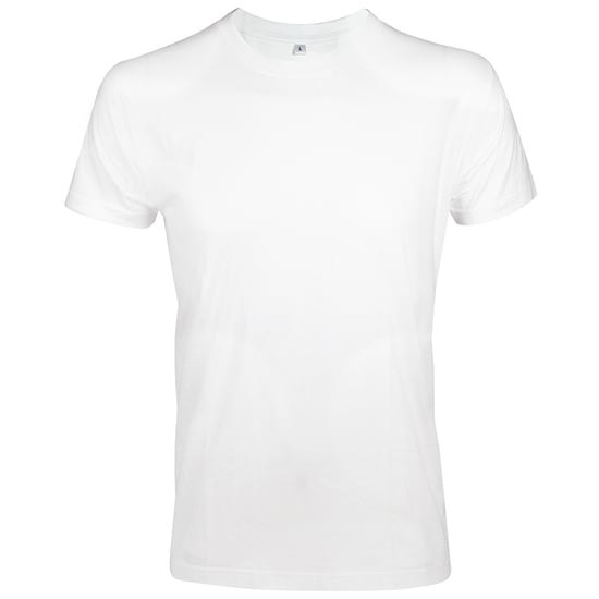 SOLS Herren Imperial Slim Fit T-Shirt mit kurzen Ärmeln (Weiß) - Image 1