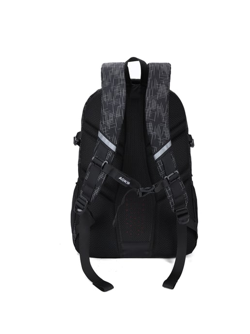 Aoking Rucksack Unisex BLACK - Image 4