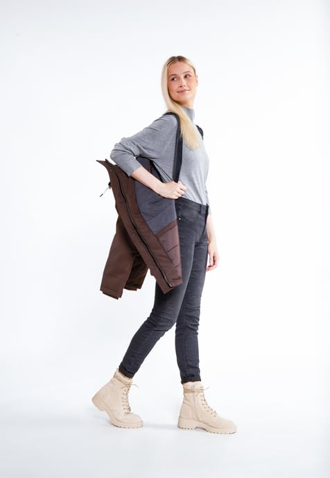 ICEBOUND Winterjacke Damen dunkelbraun - Image 5