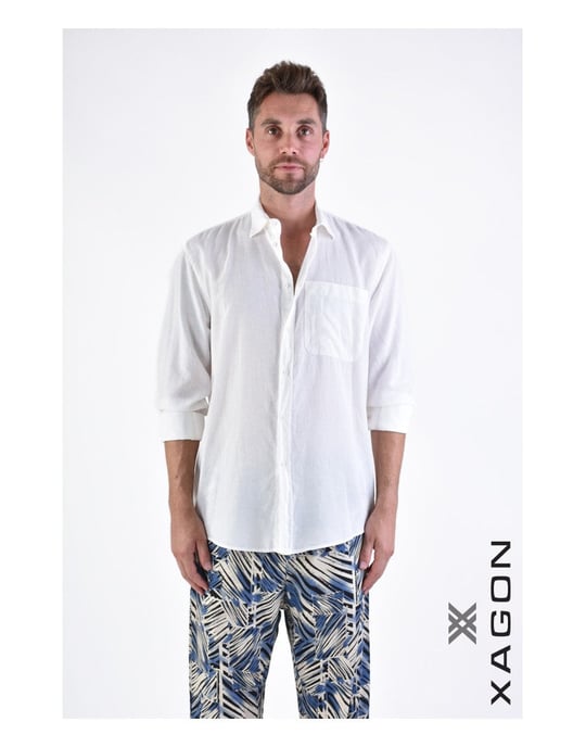 Xagon Hemd Manica Herren weiß - Image 3