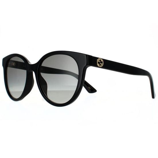 Gucci Runde Frauen Schwarz Grau Gradient Sonnenbrille - Image 2