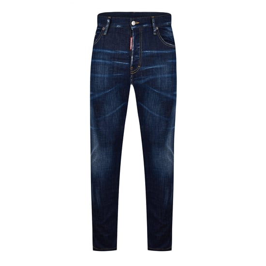 Herren DSquared2 Clean Wash Skater Jeans in Blau - Image 1
