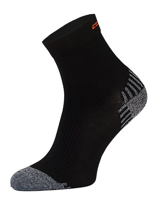 COMODO - Unisex Chaussettes de Contention pour Running Compression pour Sport - Noir - Image 1
