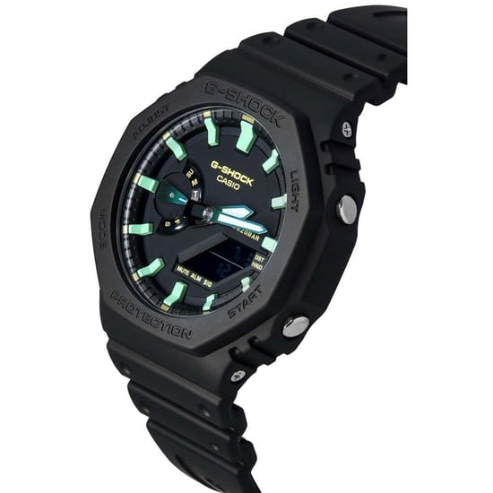 Casio G-Shock Herren Schwarz Uhr GA-2100RC-1AER - Image 2