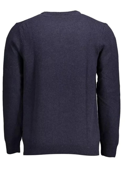 Wollhemd mit Logo-Applikation - Blau - Image 2