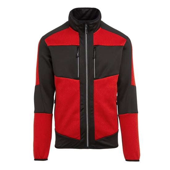 Regatta Unisex Adult E-Volve Knitted Stretch Midlayer (Classic Red/Black)