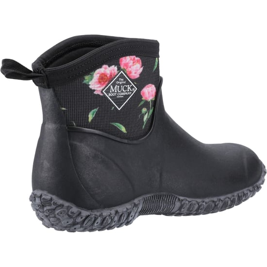 Muck Boots Muckster II Ankle Gummistiefel Schwarz/Rosen - Image 2