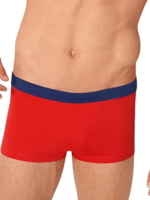 Shore Hipster Board Shorts Bright Red