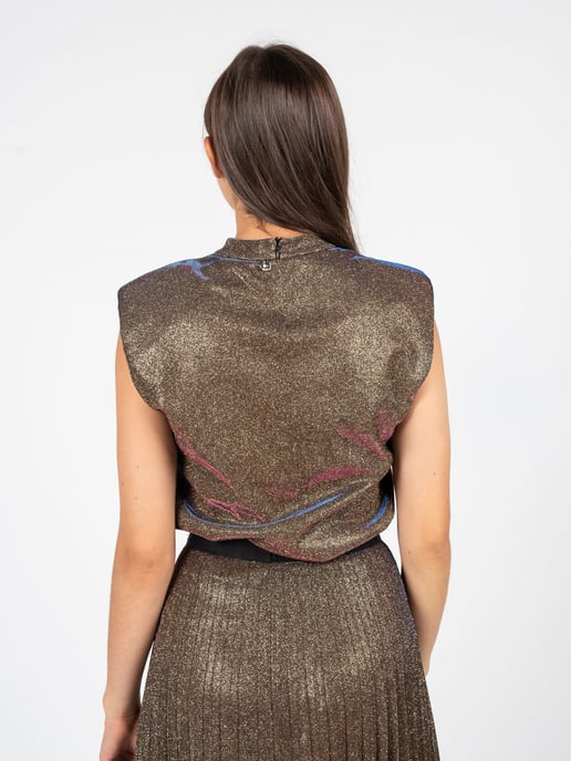 Liu Jo Top Damen Gold - Image 5
