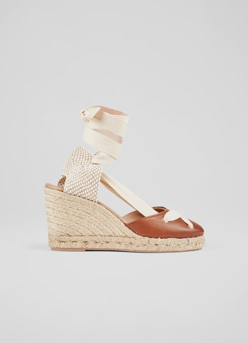 LK Bennett Ophelia Casual Sandals, Tan
