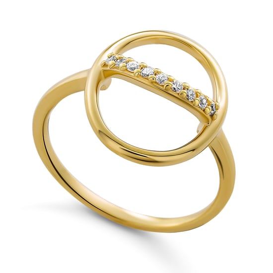 Orphelia 'Amaliada' Damen-Ring aus 925er Sterlingsilber – Gold ZR-7572 - Image 2