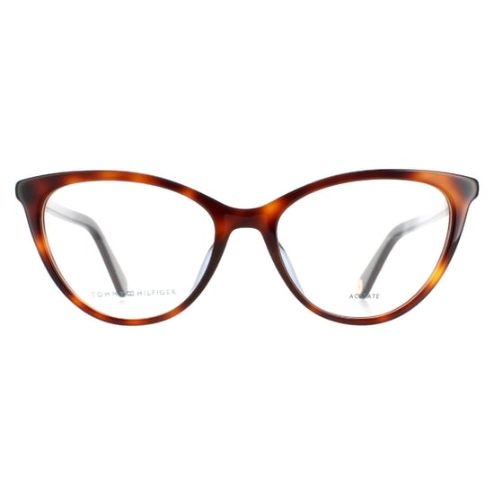 Tommy Hilfiger Cat Eye Womens Havana Glasses