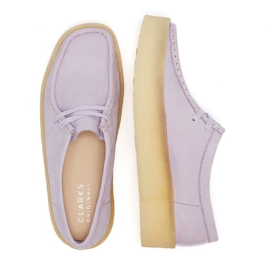 Clarks Wallabee Cup Nubuck Womens Lilac Schuhe - (Lila) - Image 6