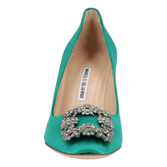 Manolo Blahnik Hangisi 090 Pumps Grün - Image 4