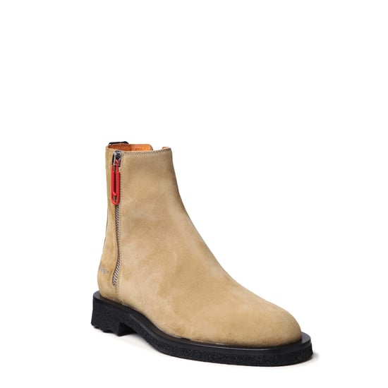 Herren Off-White Wildleder-Sohle Ankle Boots in Weiß - Image 2