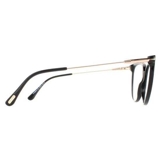 Tom Ford Cat Eye Womens Shiny Black Glasses