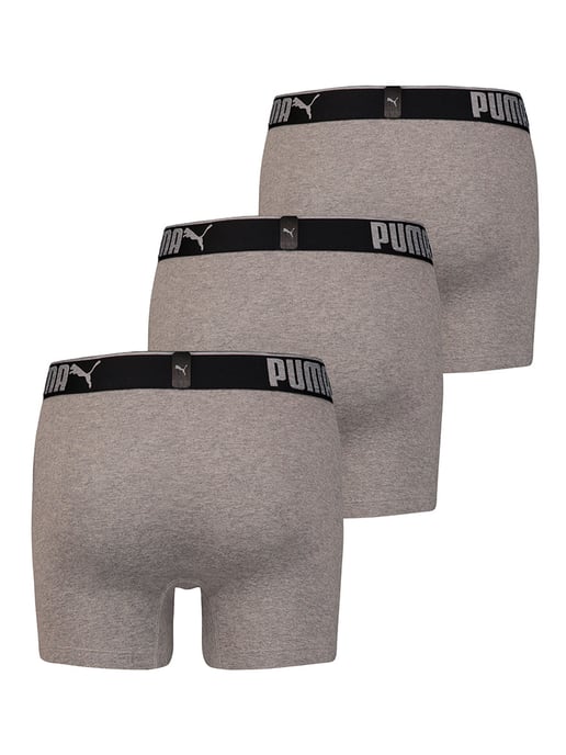 Puma Lifestyle Sueded Cotton Boxers *3 Pack*