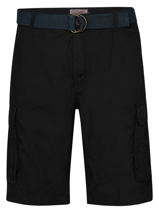 Petrol Industries - Cargo-Shorts mit Gürtel Männer - Schwarz - Image 1