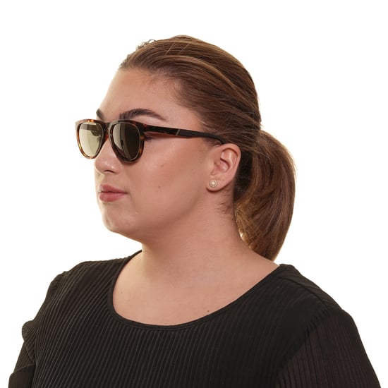 Diesel Oval Unisex Dunkel Havanna Grün Sonnenbrille - Image 4