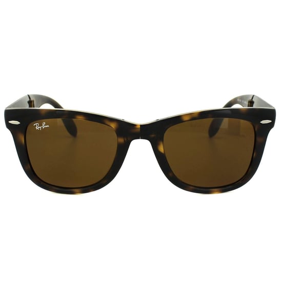 Ray-Ban Sunglasses Folding Wayfarer 4105 710 Havana Tortoise Brown 50mm