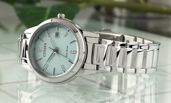 Citizen Damen Silber Uhr FE1241-71X - Image 3