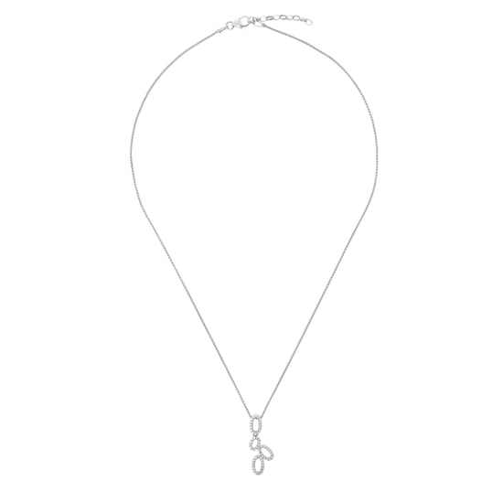 Orphelia Women's 925 Sterling Silver Chain with Pendant - Silver ZH-7308