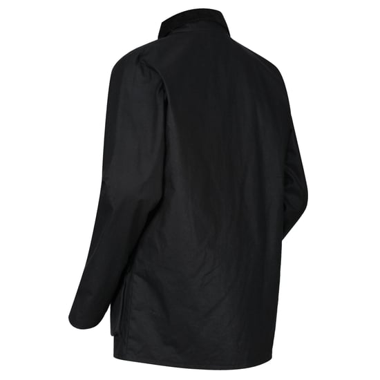 Regatta Herren Outdoorjacke Country gewachst (Schwarz) - Image 3