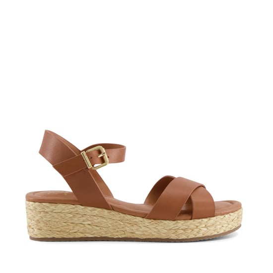 Dune Ladies LINNIE Woven Flatform Sandals Linnie
